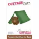 Cottage Cutz Die - Campin Out Bear In Tent