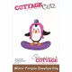 Cottage Cutz Die - Winter Penguin Snowboarding