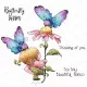 Stamping Bella Cling Stamps - Bundle Girl With Butterflies