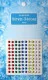 selbstklebende Strasssteine vers. Farben 4 mm