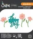 Sizzix - Clear Stamps with Cutting Dies - Oh Happy Day by Vicki Boutin