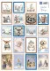 Schneidebogen A4 - Winter Stamps