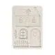 Silicone Mould A5 - Christmas Cottage
