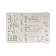 Silicone Mould A5 - Christmas Village