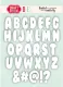 Craft and You - Cutting Dies - Bubble Alphabet