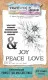 TEXT{ures} - Clear Stamps - Winter in Bloom - Poinsettias and Greetings by Lou Collins