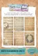 TEXT{ures} - 5x7 Paper Pad - Winter in Bloom - Music Sheets by Lou Collins