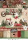 Studio Light - A4 Die-Cut Designer Paper Pad - Cottage Christmas