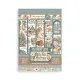 White Christmas by Cristina Radovan - A5 Washi Pad