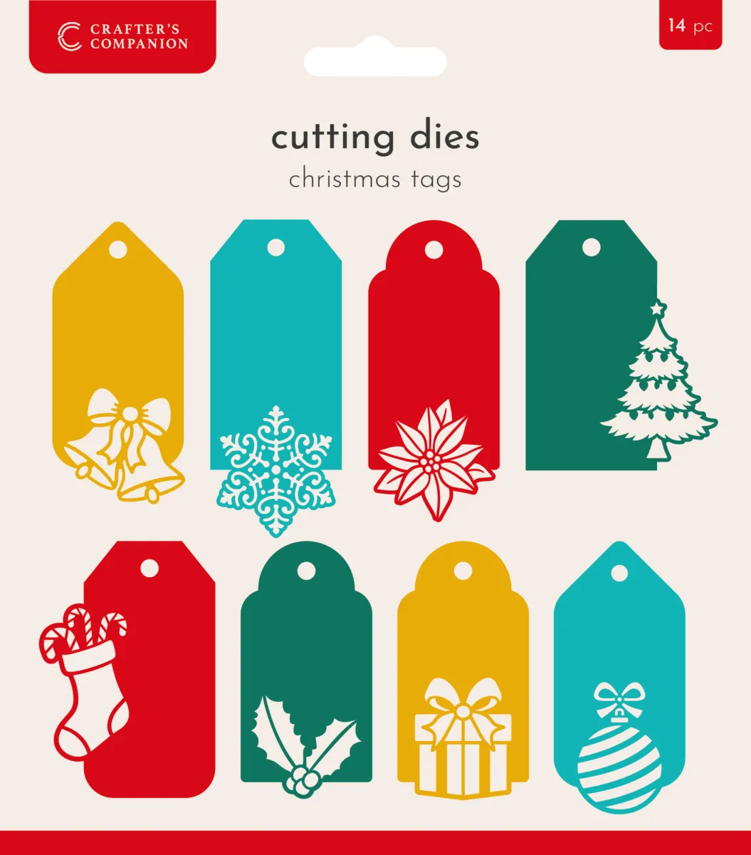 Metal Die - Christmas Tags