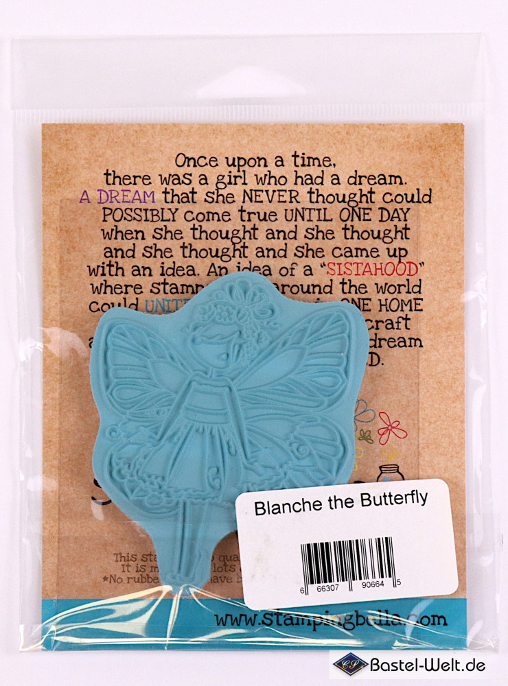 Stamping Bella Cling Stamps-Blanche The Butterfly