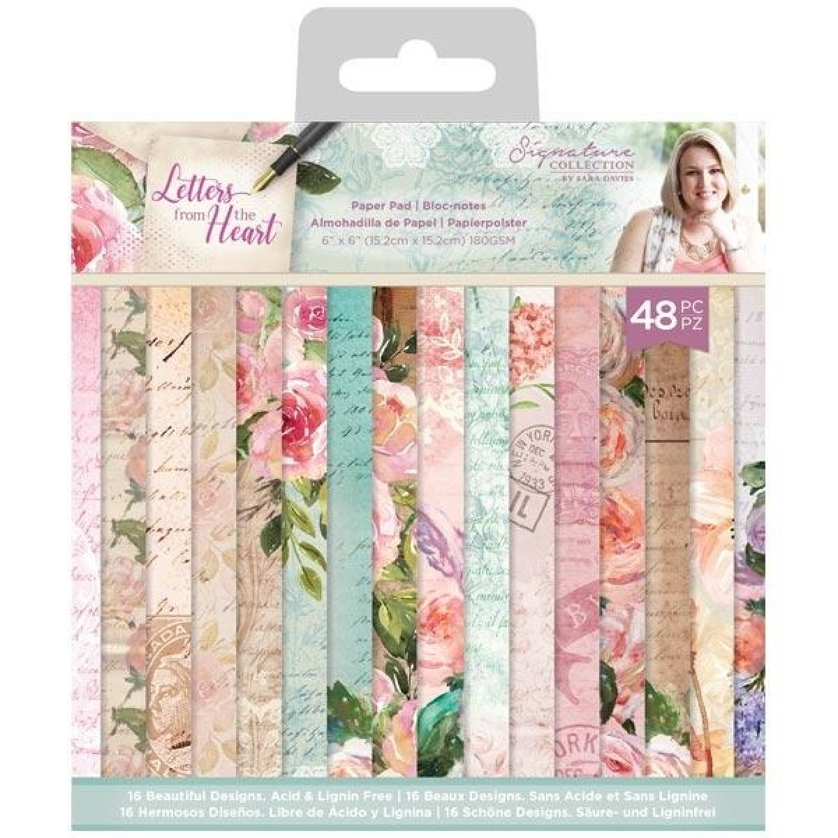 Papel hermoso! Parte 1 Para Scrapbook y paper crafting Pads 6x6 