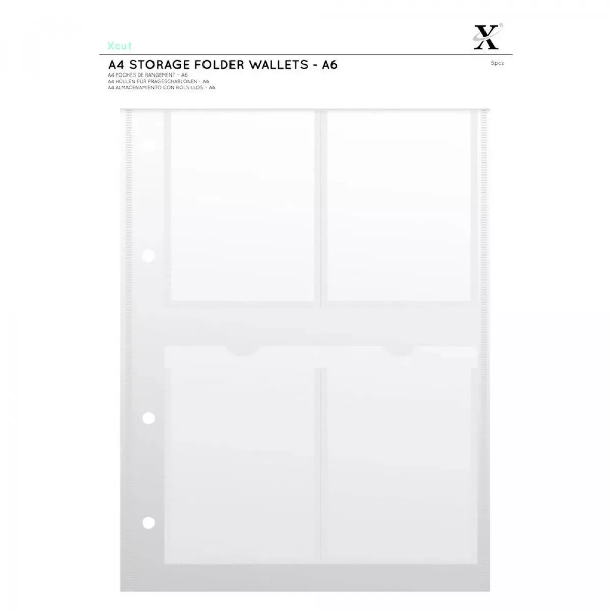 Goody Bag Xcut A4 Storage Folder w/ Storage Wallet - docrafts ...