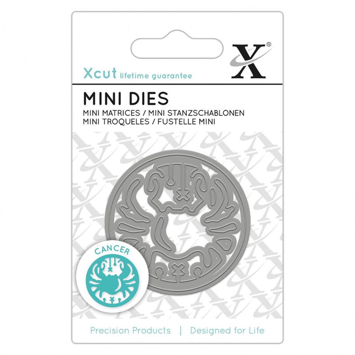 Xcut Stanz-Matrize 'Mini-Würfel Rosen-Design' – Metall, Für Papier, Karton, Basteln