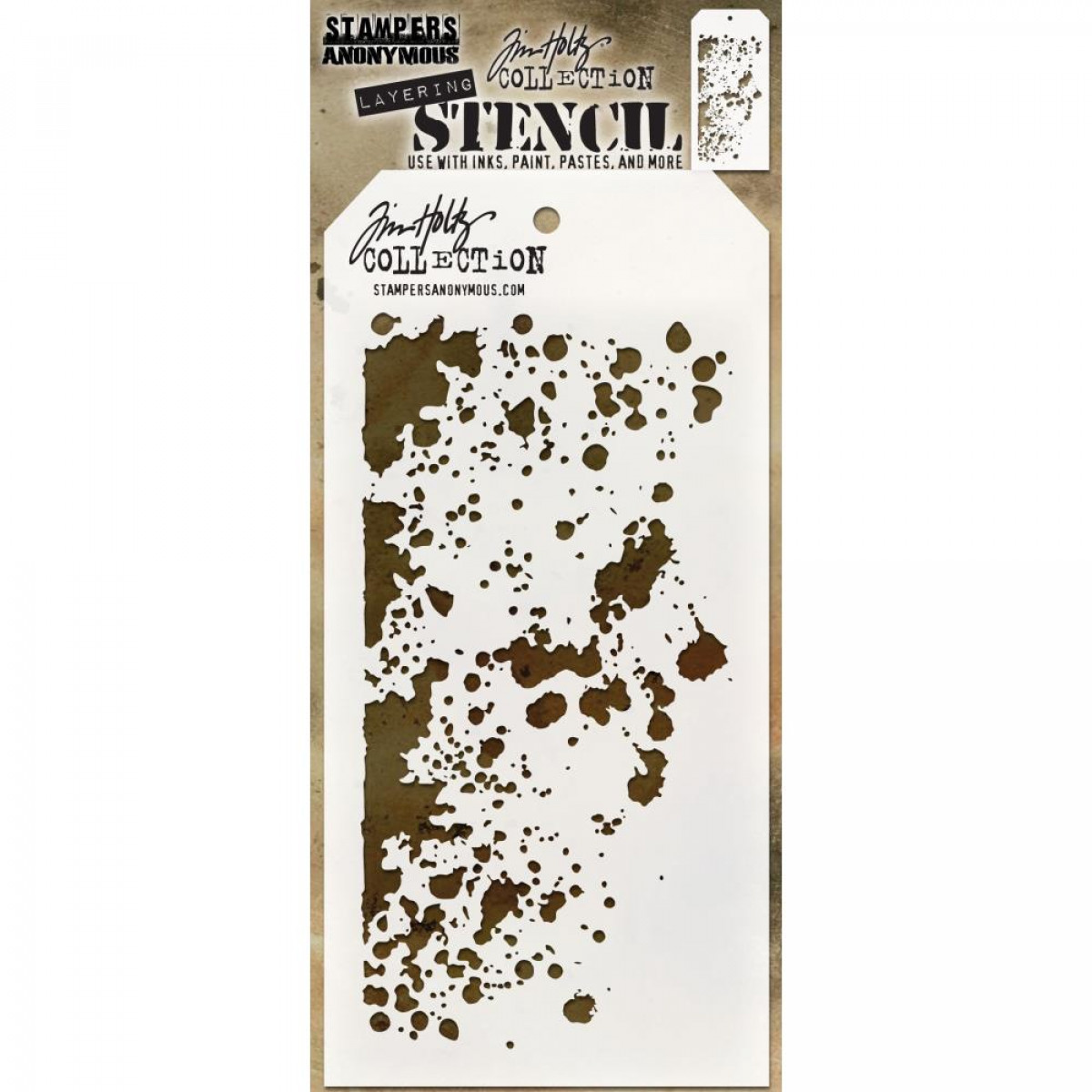 Tim Holtz Layered Stencil - Splatters