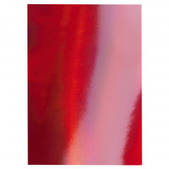 Tonic Mirror Card Irridescent - Fire Stone Red