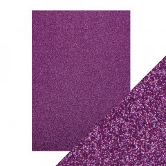 Tonic Studios glitter card - nebula purple