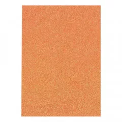 Tonic Studios Glitter Card - sugared coral