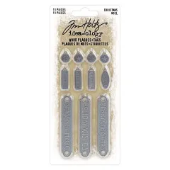Tim Holtz - Idea-Ology - Word Plaques + Tags - Christmas 2025
