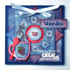 Crea-Nest-Lies XXL Stanze - Nr. 74 - cross stitch Quadrate