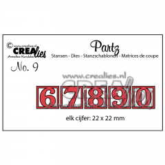 CREAlies Partz - Nr. 9 - Zahlen 6 bis 9 und 0