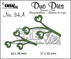 Duo Die Stanze - Nr. 34A - Blätter 4 gespiegelt