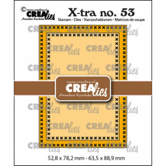 CREAlies Xtra Nr. 53 ATC Kreuzstich