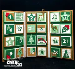 CREAlies Create A Box Mini No. 18 - Adventsbox mit Zahlen