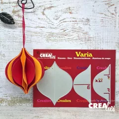 CREAlies - Varia 08 - 3D-Weihnachtskugel