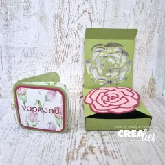 CREAlies Create A Box - No. 18 - Adventsbox 8 cm mit Zahlen