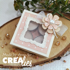 CREAlies Create A Box - No. 18 - Adventsbox 8 cm mit Zahlen