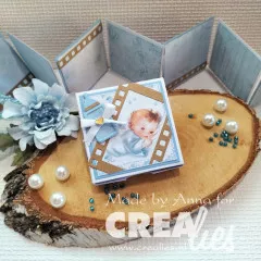 CREAlies Create A Box - No. 18 - Adventsbox 8 cm mit Zahlen