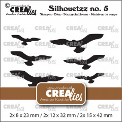 CREAlies Silhouetzz No. 5 - Fliegende Vögel