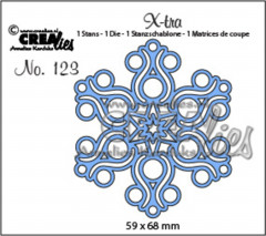 CREAlies X-tra - Nr. 123 - Schneeflocke B