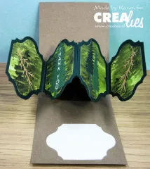 CREAlies Cardzz - No. 309 - Twist & Pop-up with 4 Panels