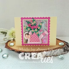 CREAlies Cardzz Doppelkarte 10x10 cm