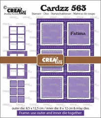 CREAlies Cardzz Frame and Inlay - Fatima 6x quadratisch CREAlies Cardzz Frame and Inlay - Fatima 6x quadratisch