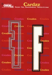 CREAlies Cardzz Letters - Buchstabe F CREAlies Cardzz Letters - Buchstabe F