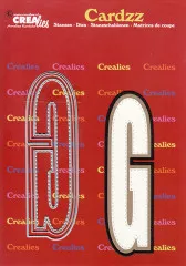 CREAlies Cardzz Letters - Buchstabe G CREAlies Cardzz Letters - Buchstabe G