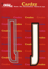 CREAlies Cardzz Letters - Buchstabe J