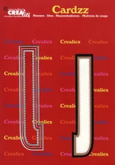 CREAlies Cardzz Letters - Buchstabe J CREAlies Cardzz Letters - Buchstabe J