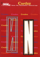 CREAlies Cardzz Letters - Buchstabe N