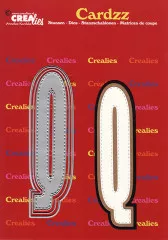 CREAlies Cardzz Letters - Buchstabe Q CREAlies Cardzz Letters - Buchstabe Q