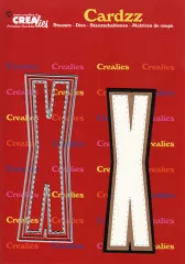 CREAlies Cardzz Letters - Buchstabe X CREAlies Cardzz Letters - Buchstabe X