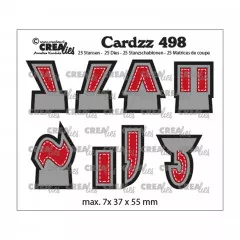 CREAlies Cardzz Letters - Nr. 498 - Satzzeichen CREAlies Cardzz Letters - Nr. 498 - Satzzeichen