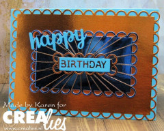 CREAlies Wordzz with Shadow Happy Birthday (ENG)