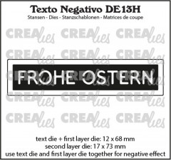 CREAlies Texto - FROHE OSTERN horizontal (DE)