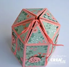 CREAlies Create A Box - No. 24 - Hexagon-Box