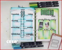 Journalzz and Plannerzz Stanze - Zahlen und Schatten