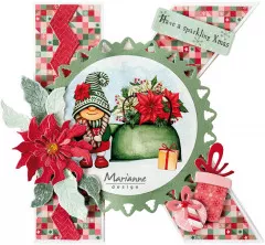 Creatables - Jolly Christmas doily